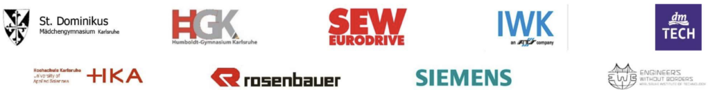 Logos der an der SIA beteiligten Schulen, Hochschulen und Firmen