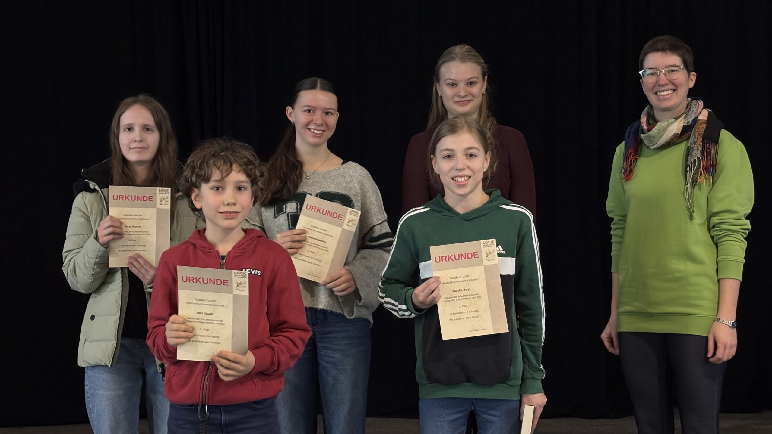 Sudoku-Sieger geehrt