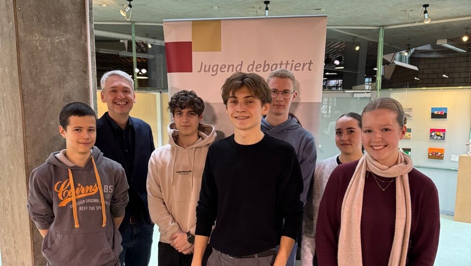 HGK-Team beim Regionalwettbewerb „Jugend debattiert“